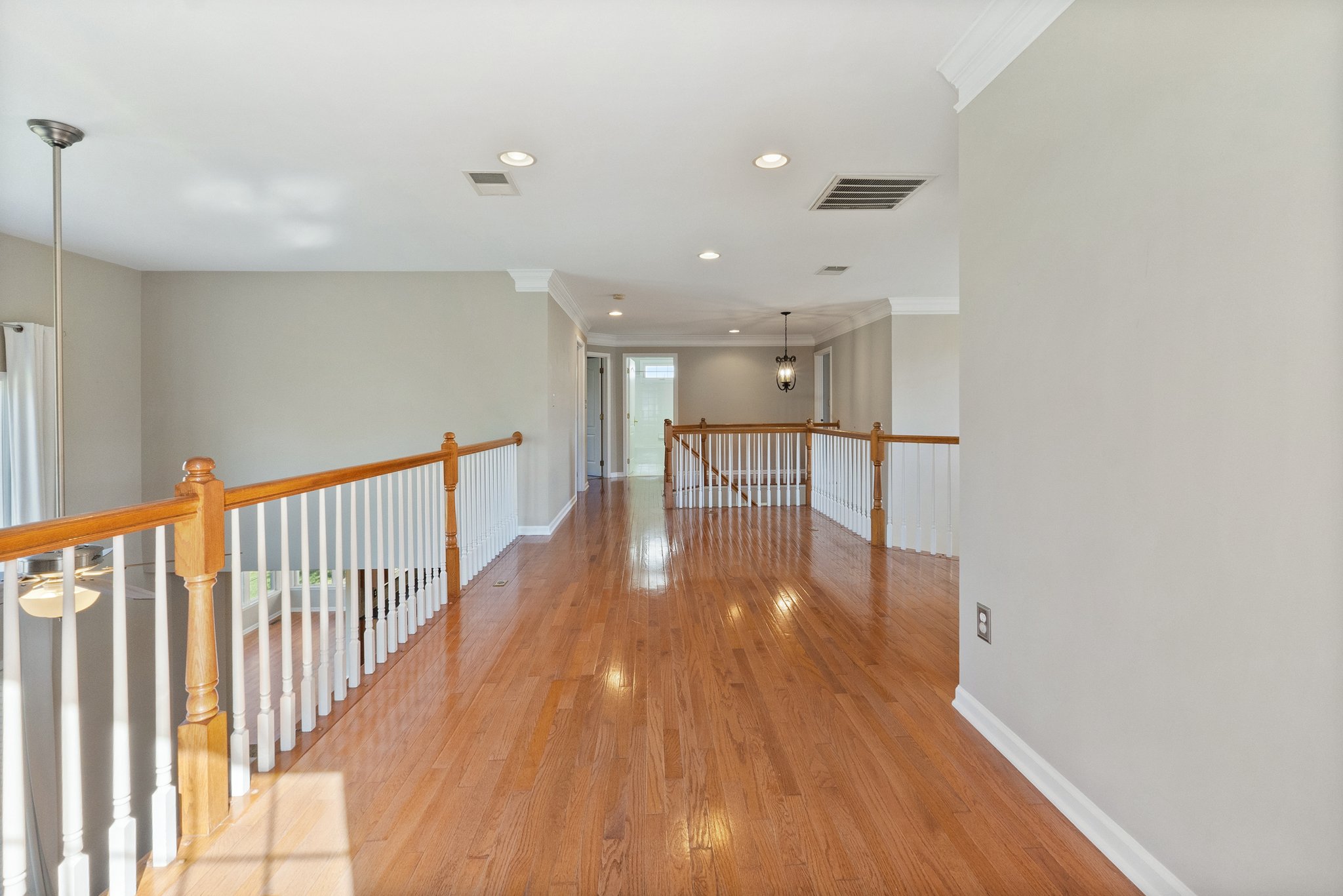 Upper hallway loft area