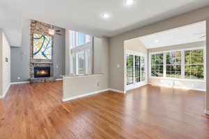 Family room and sun room