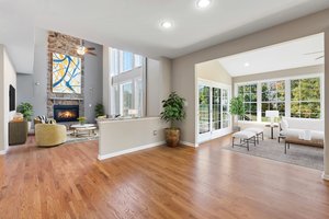 Family room and sun room