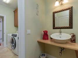 Laundry Room connects to Bathroom