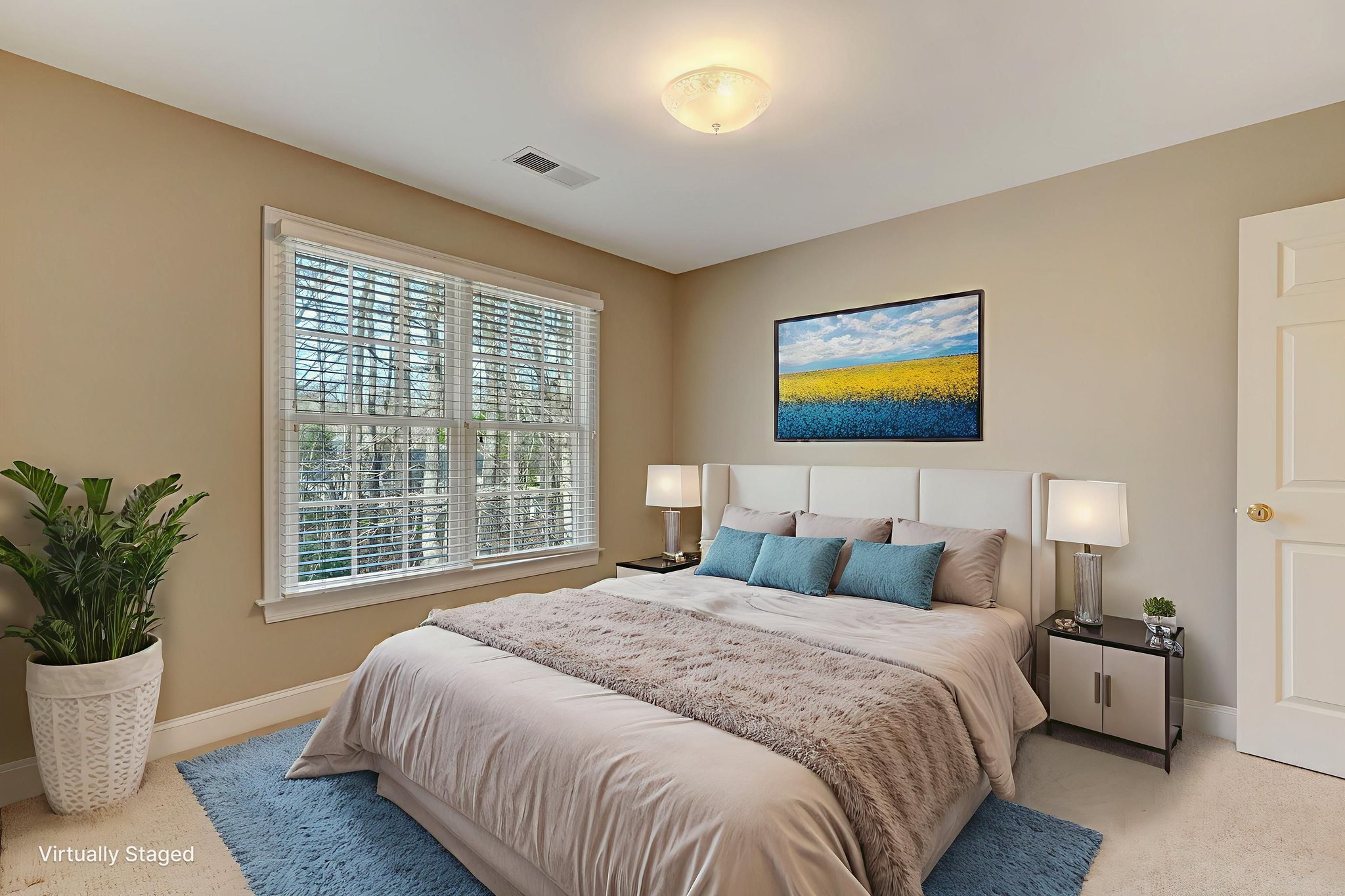 Bedroom 4 virtually staged