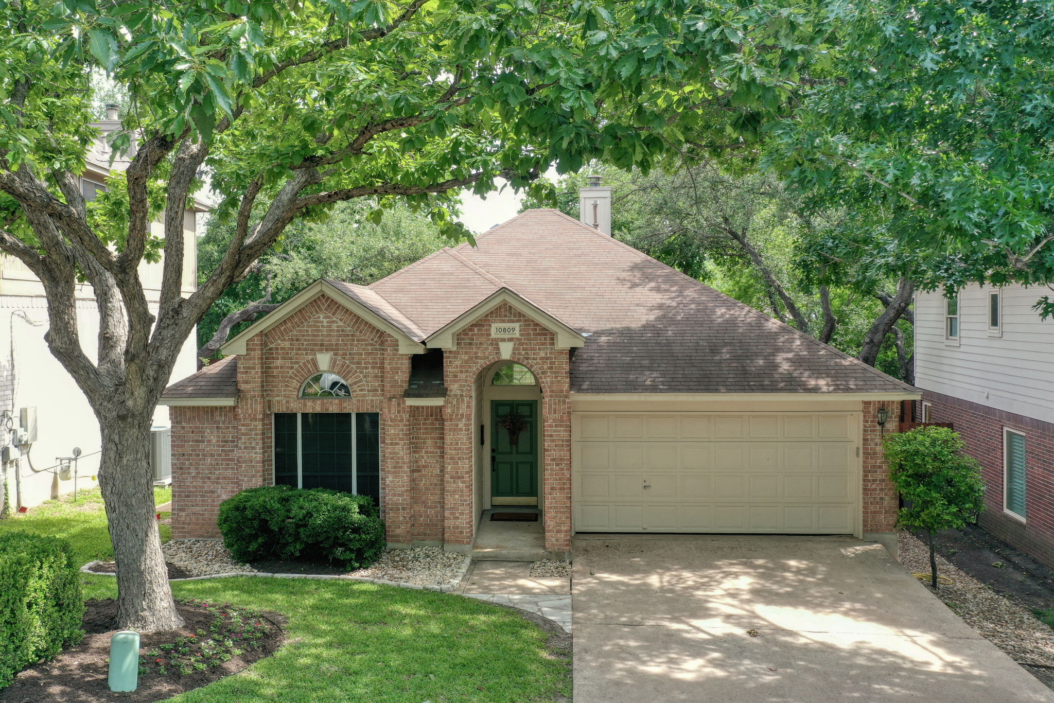 Aerial of Front of House