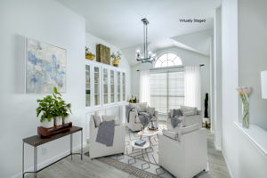 Conversation Area Virtually Staged