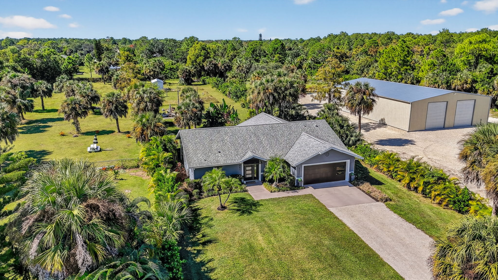 Aerial Front Exterior 1