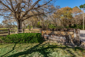 Helen Howarth Park Sign