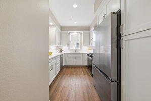 New stainless steel appliances