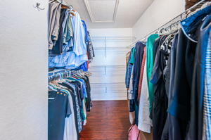 Primary Bedroom Walk-in Closet