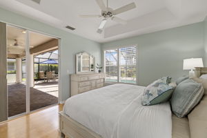 Master Bedroom/lanai area