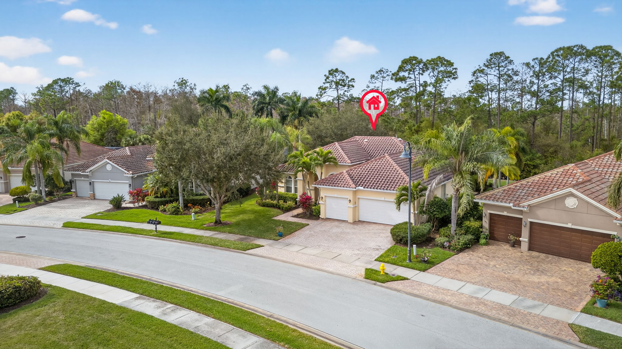 Aerial Front Exterior 2 - marker