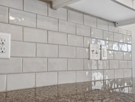 back splash - detail
