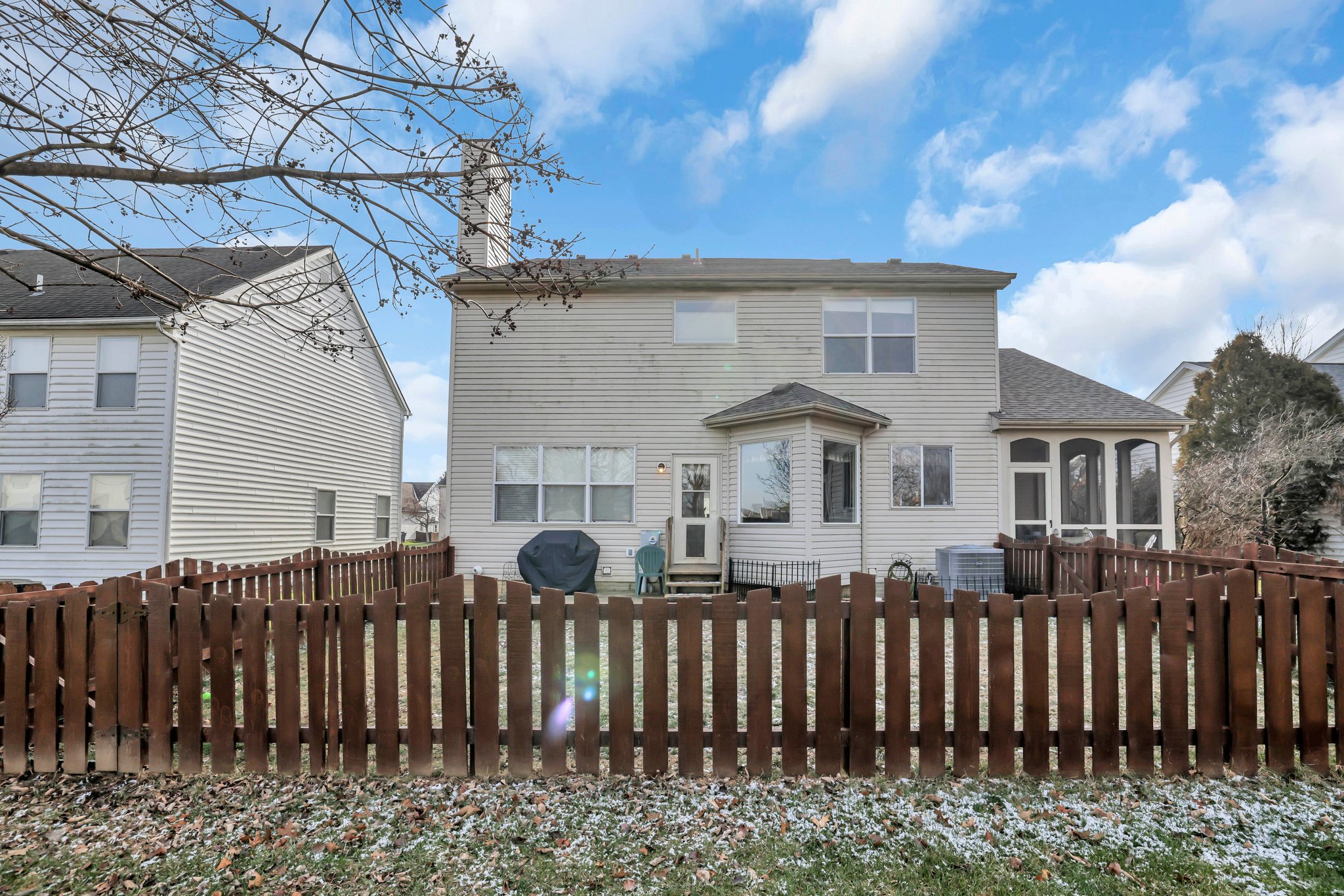 Fenced-in Area of Backyard