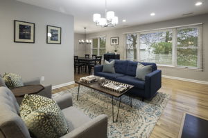 Open Concept Dining/Living Room