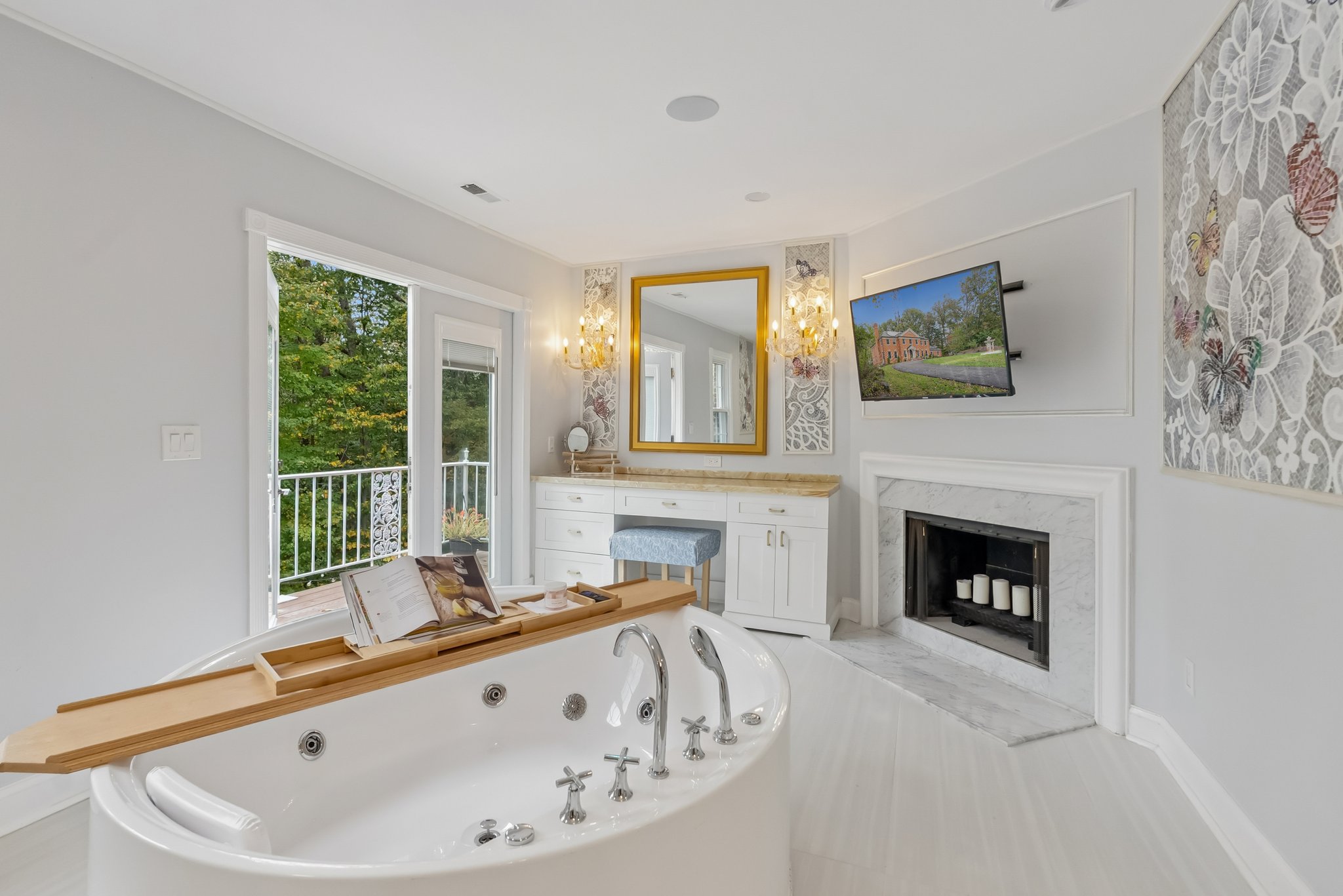 Primary Bathroom with Access to Balcony