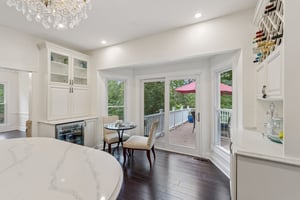 Breakfast Area with Access to Rear Deck