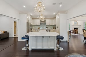 Gourmet Kitchen with Center Island