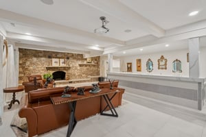Full Bar Area and Media Center