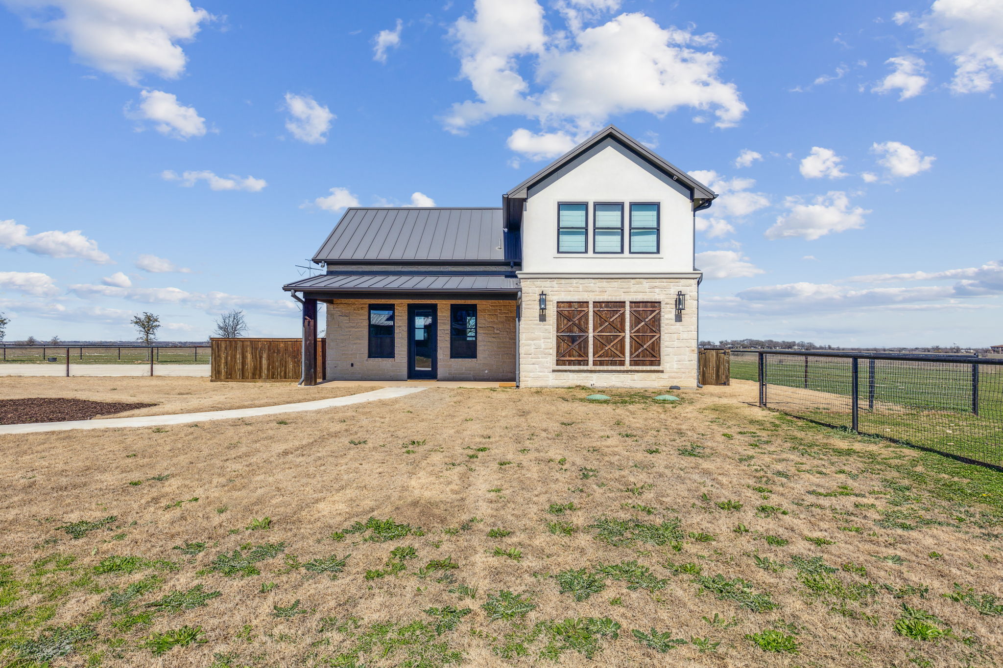 Front Elevation of the Man Cave