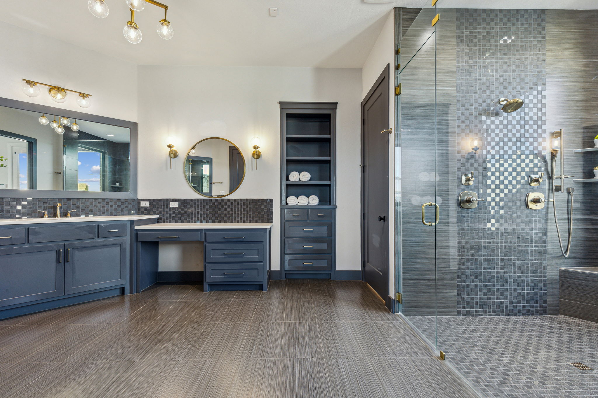 Primary Suite bathroom in Main House