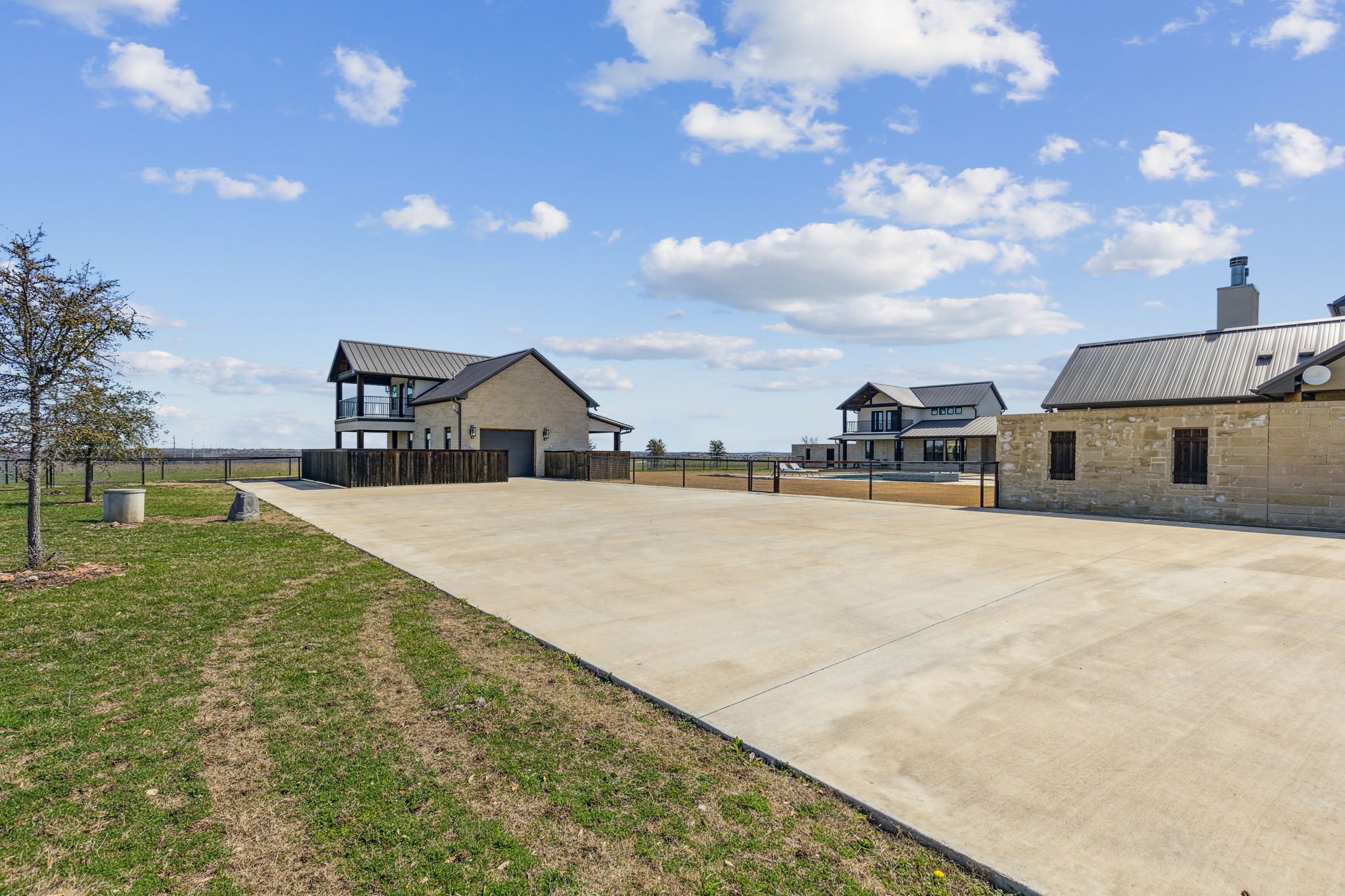 Estimated 5500 extra square feet of flatwork!