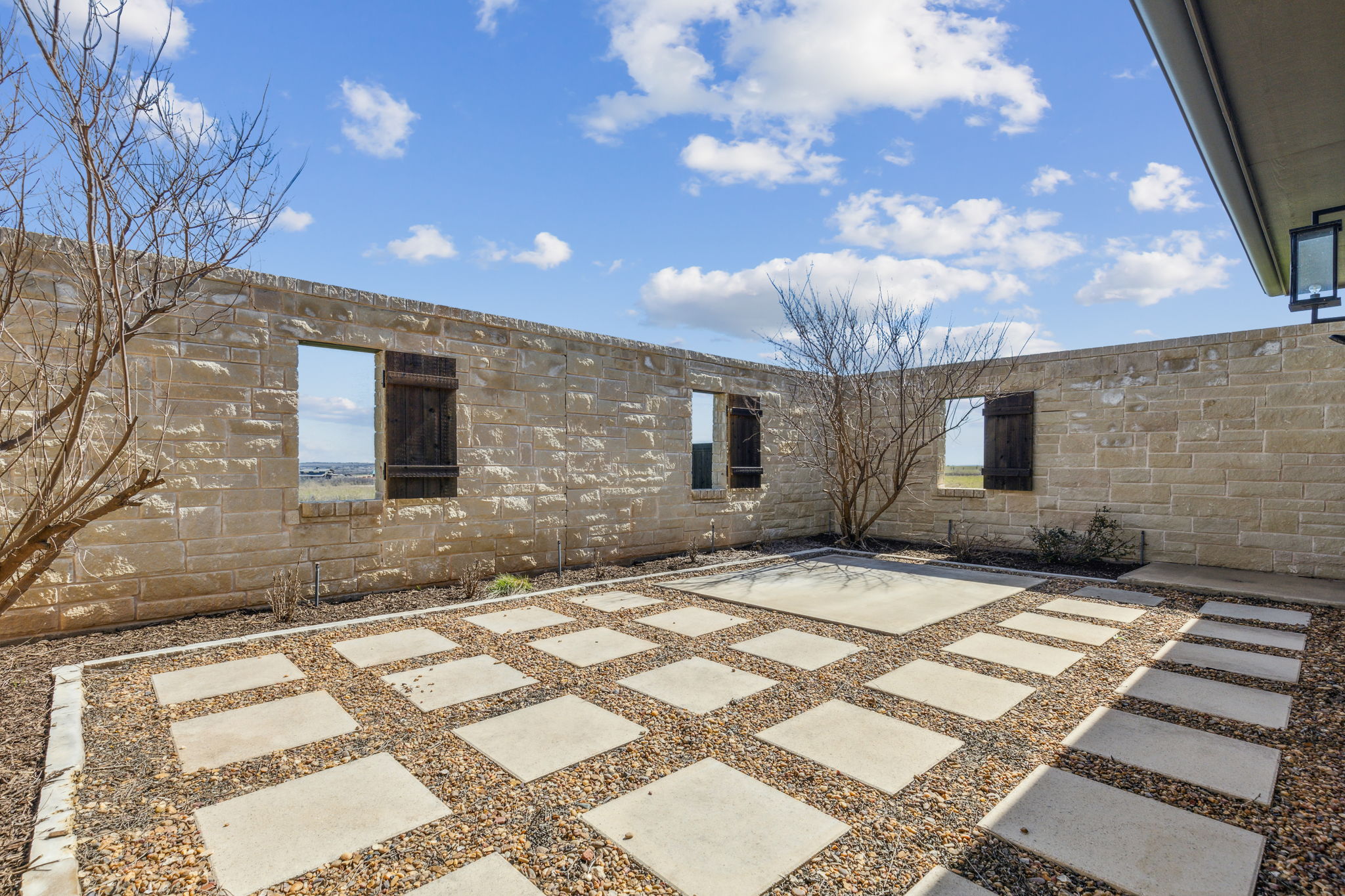 Private courtyard off of the Primary Suite of the Guest House