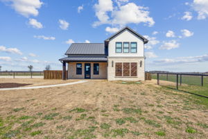Front Elevation of the Man Cave