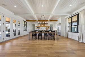 Dining area of the Main House