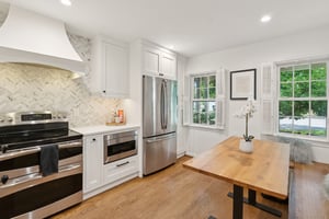 Gourmet Renovated Kitchen with Stainless Steel Appliances