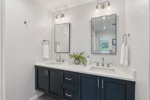 Primary Bathroom Dual Vanity