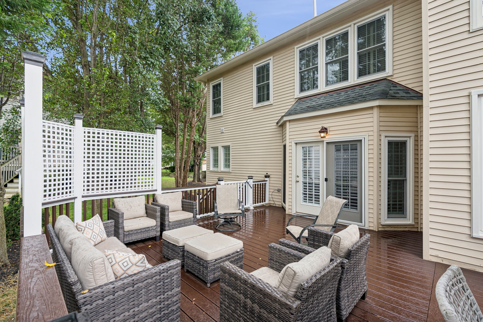Rear Patio