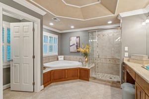 Primary Bathroom Renovated by McCarthy and Son