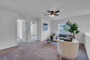 Loft and Living Area