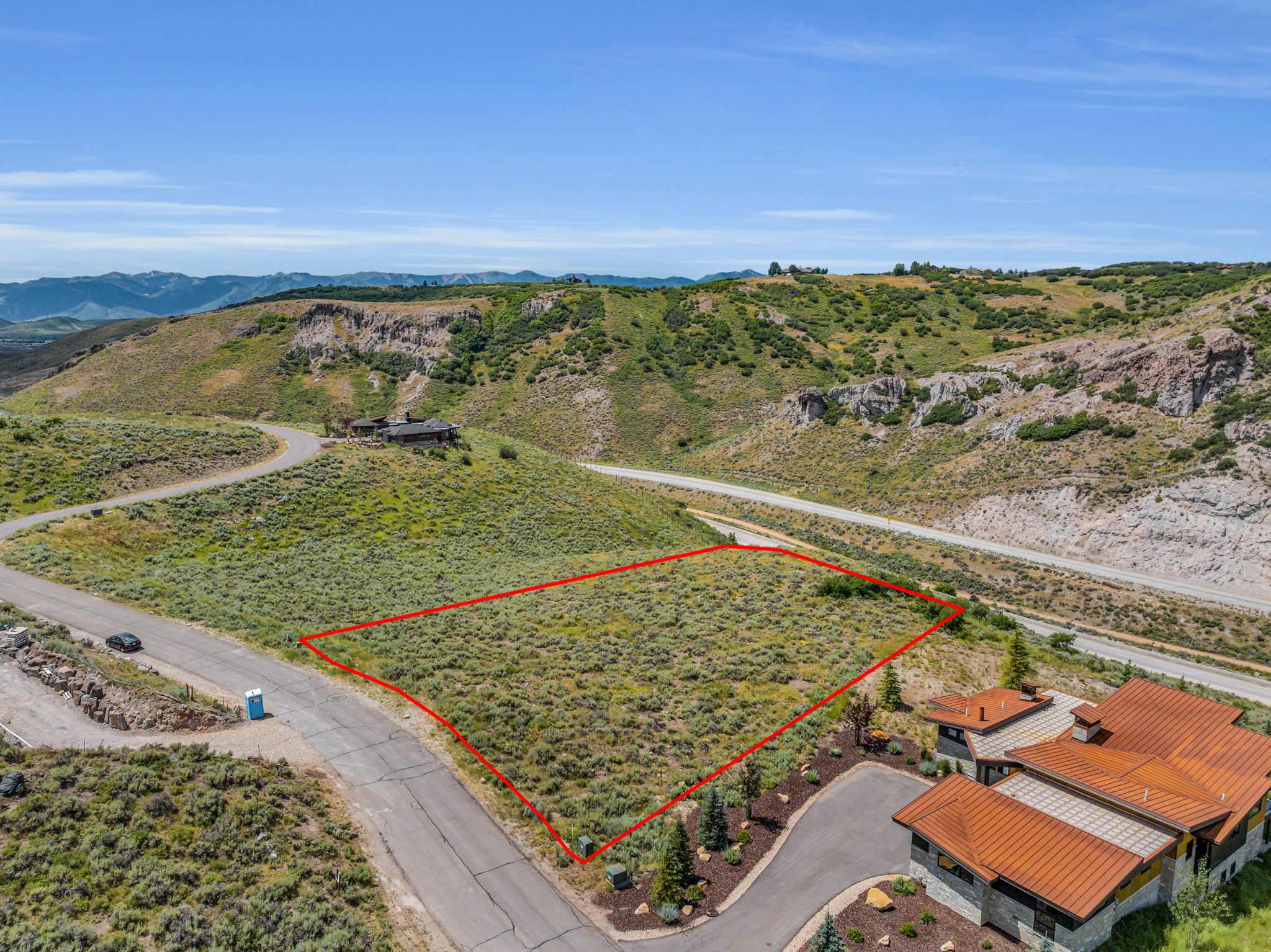 Drone View of Site