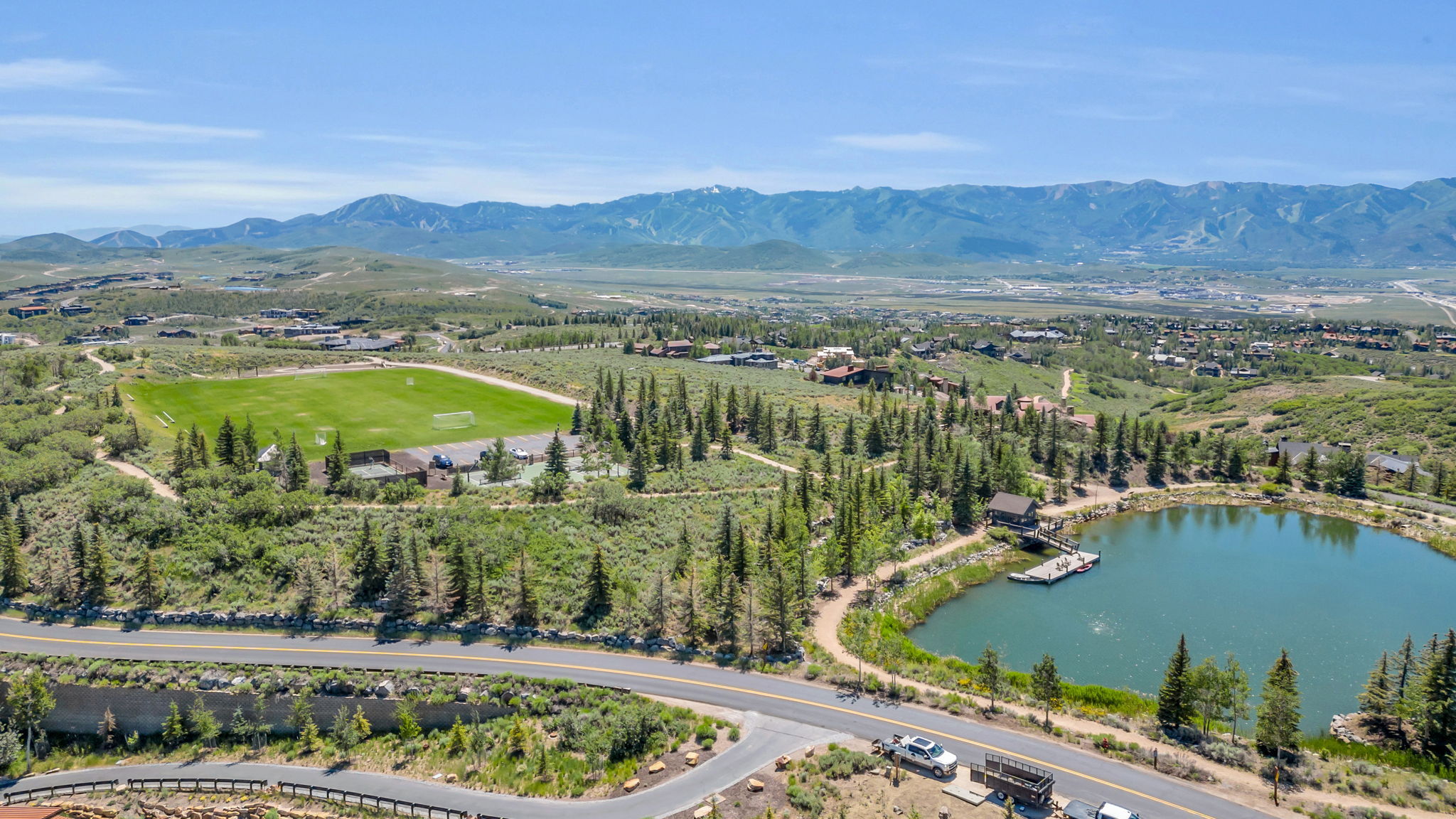 Mountain Garden Pond and Park