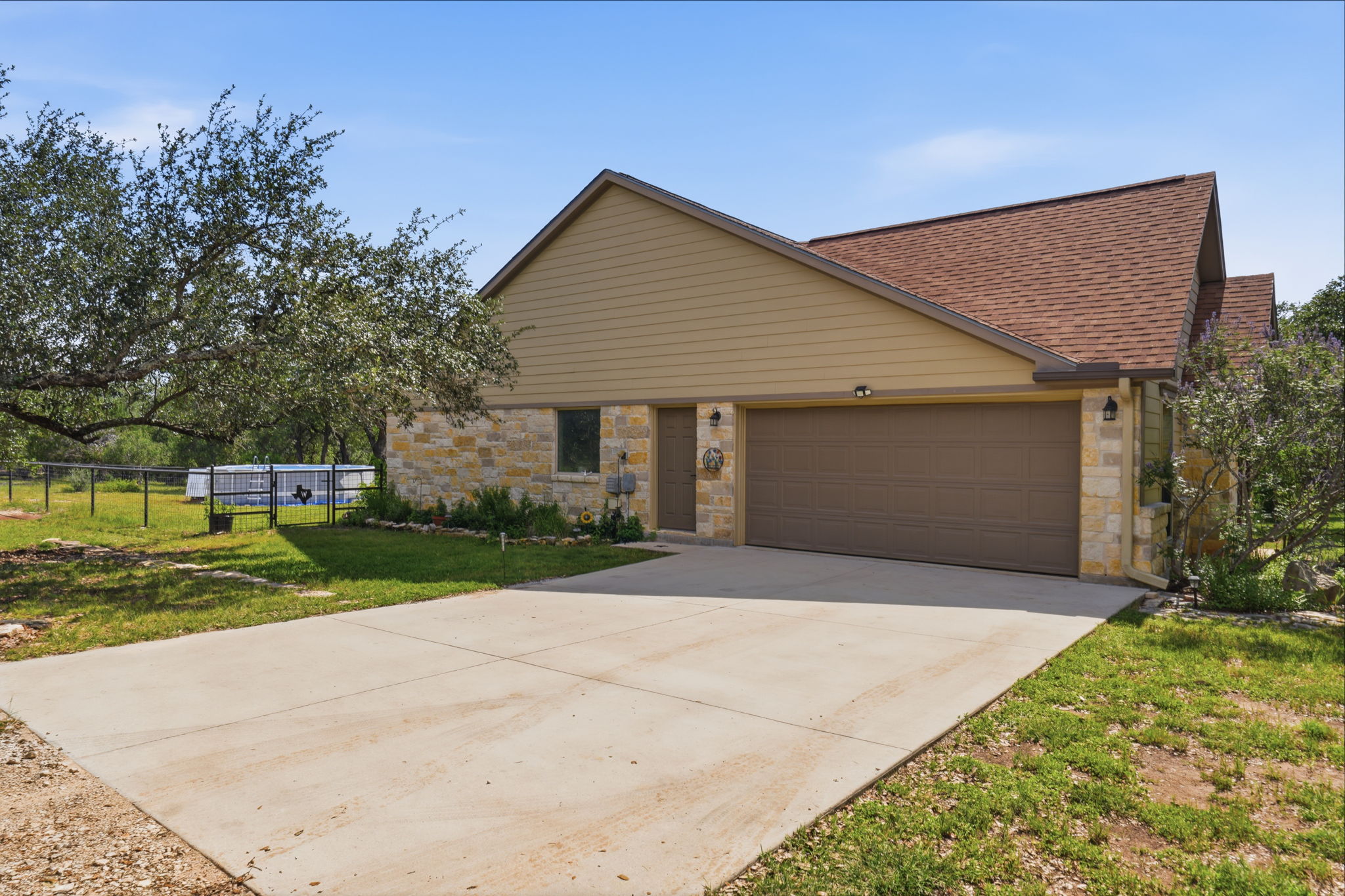 2 car garage