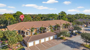 Aerial Front Exterior - marker