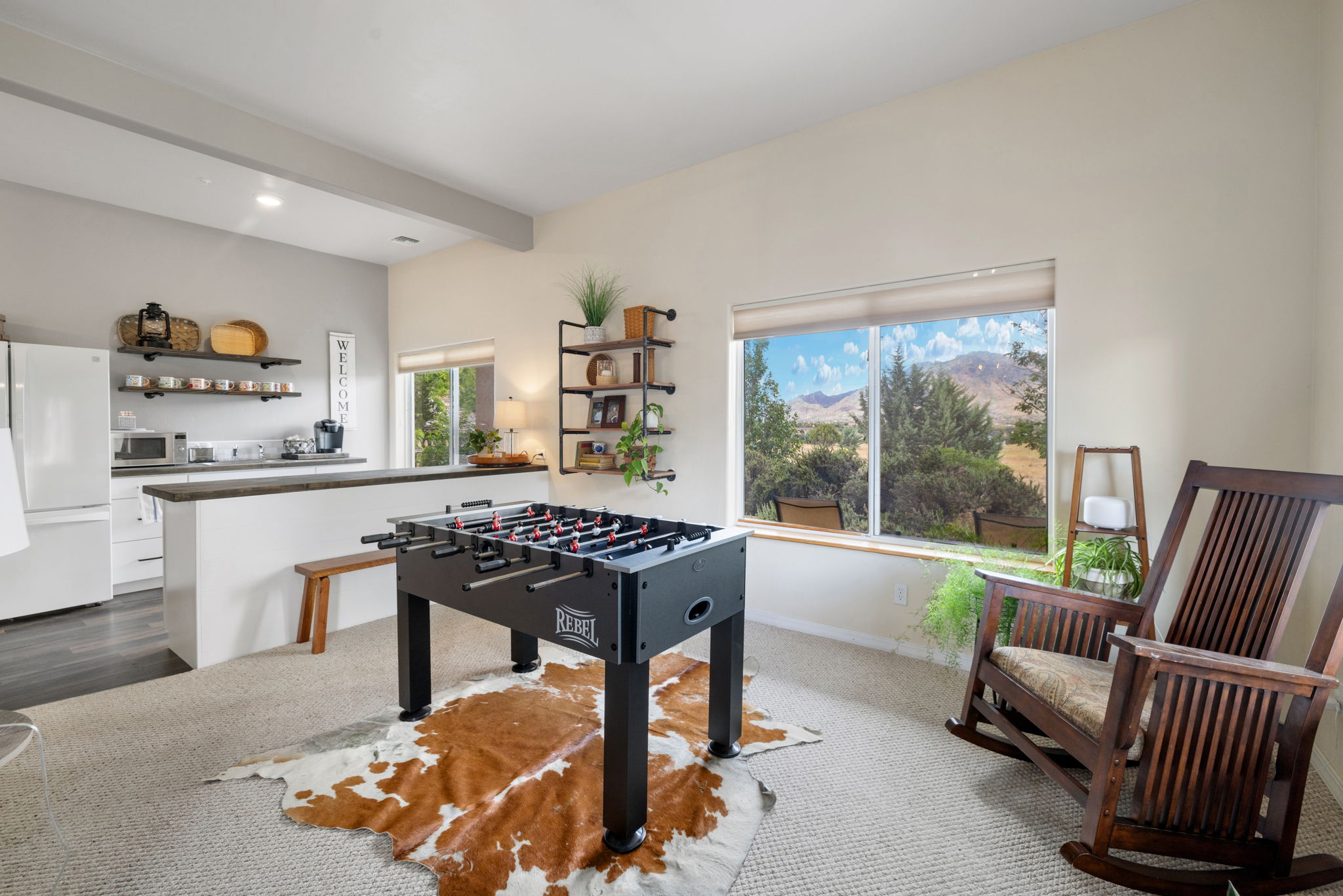 Family Room and Kitchenette