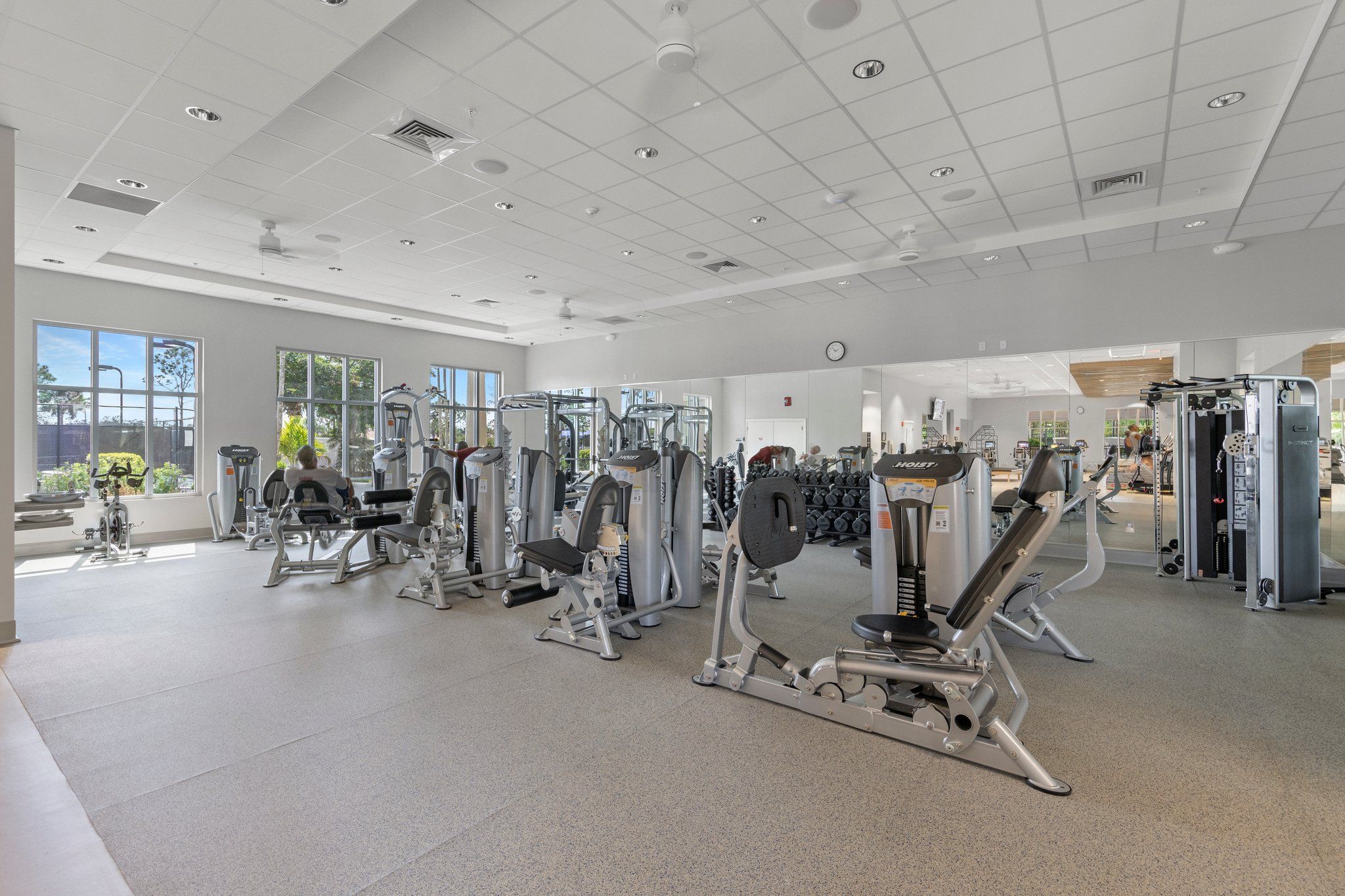 Amenity Center weight room