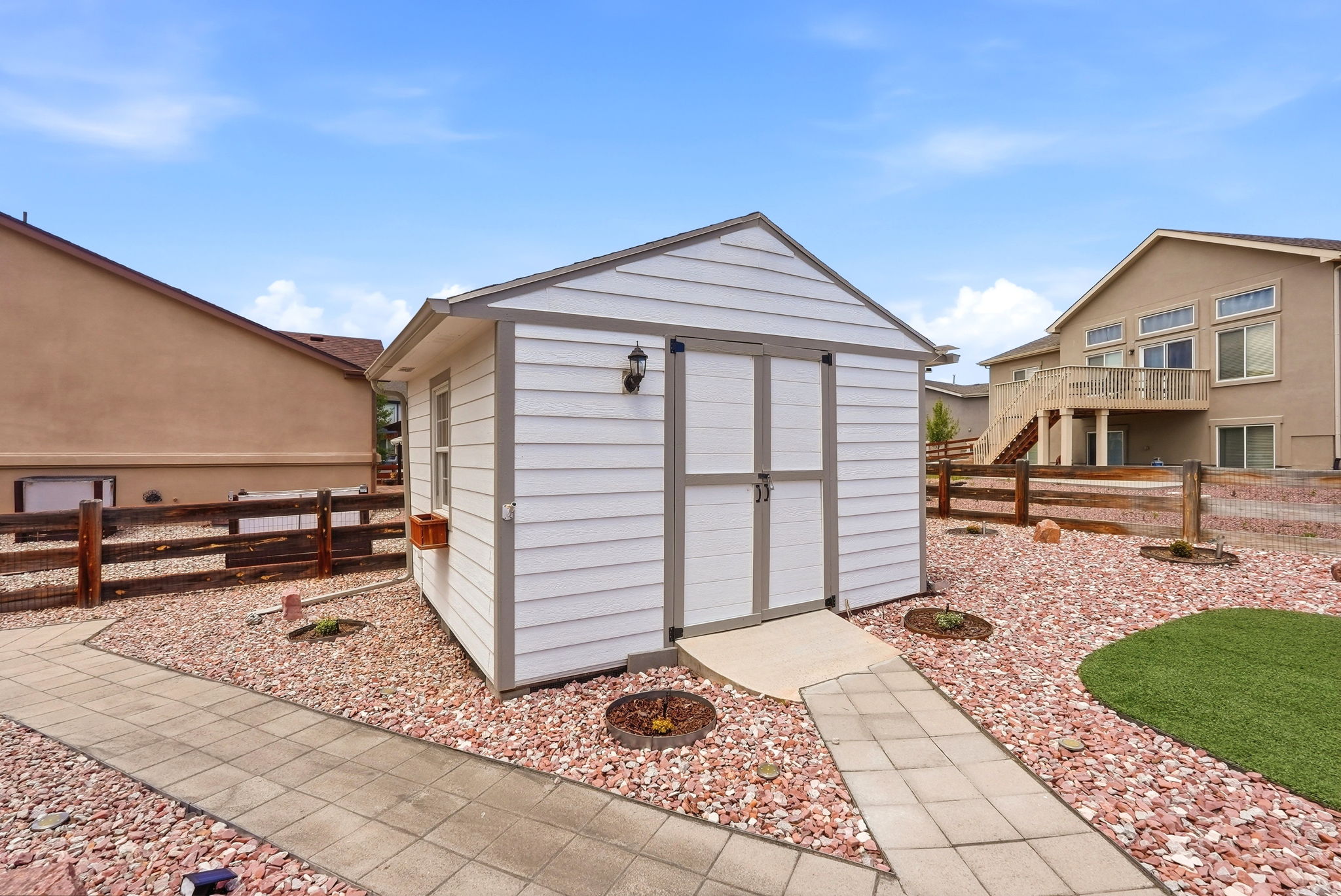 Utility Shed with Electricity