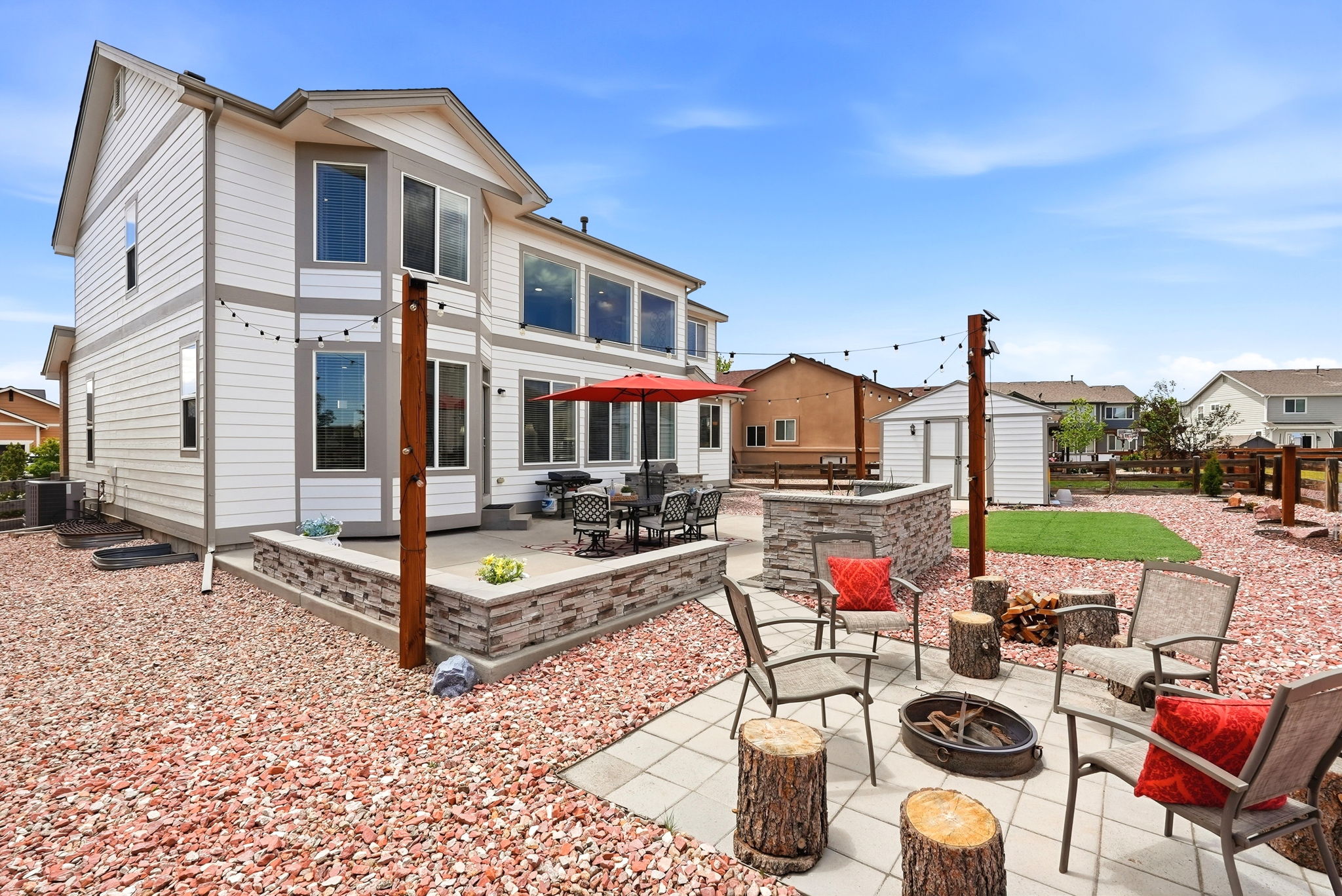 Firepit - Outdoor Living Space