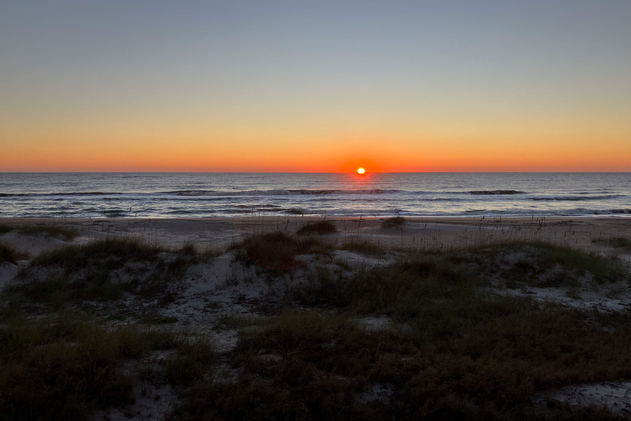 Sunrises from the deck are stunning ...