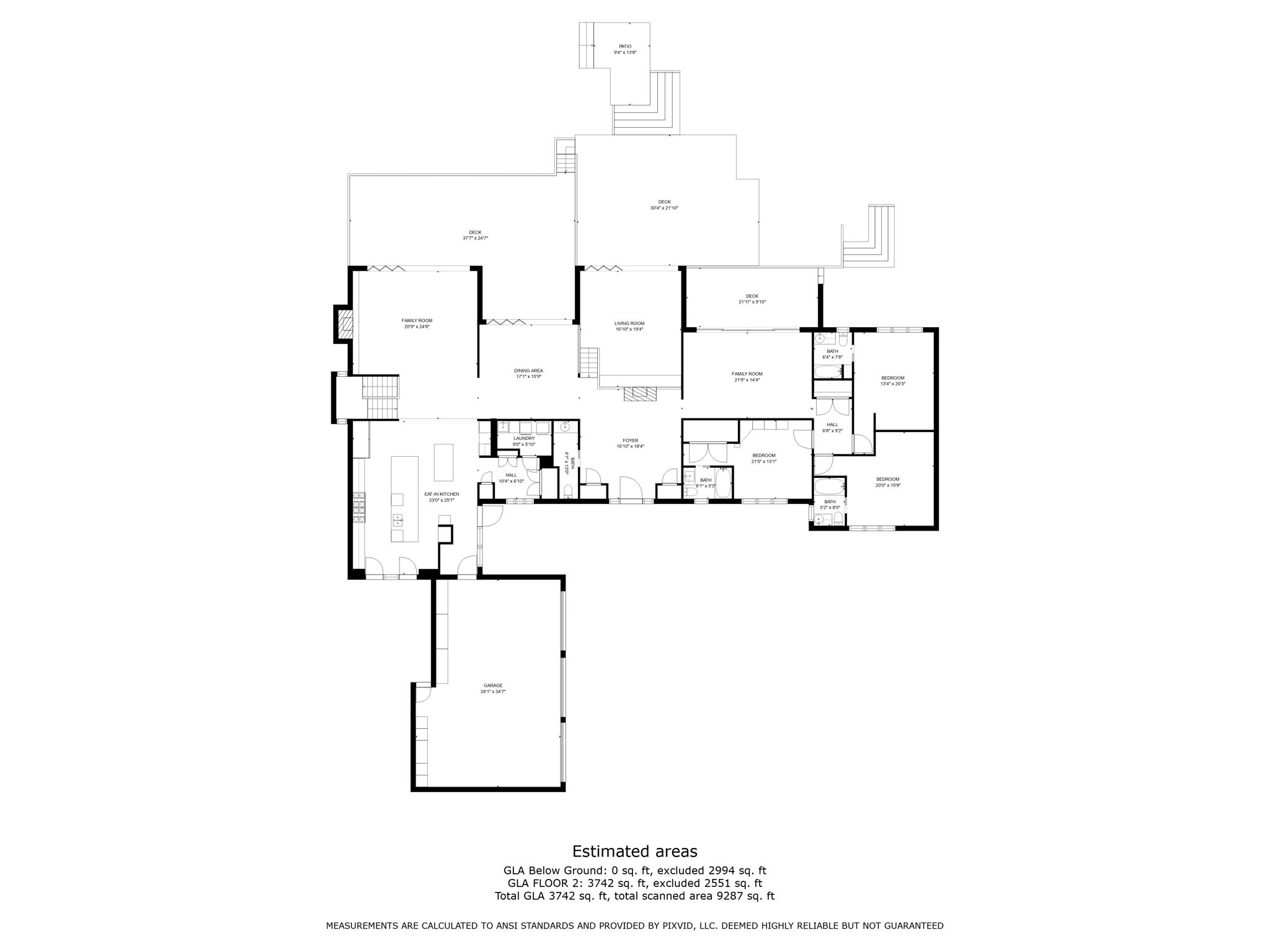 Main Level Floorplan