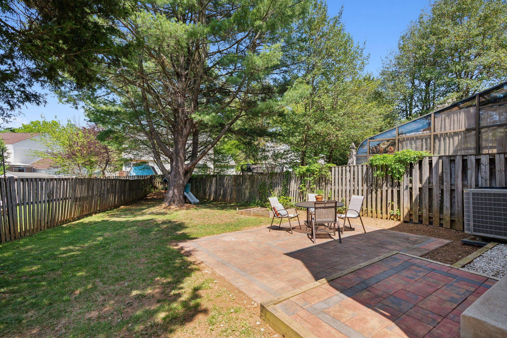 Rear Yard with Patio