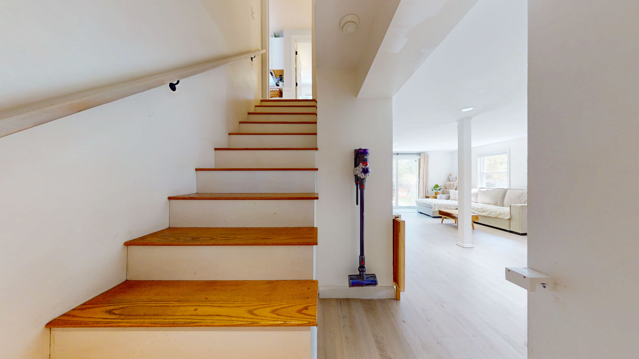 Fully finished walk-out basement