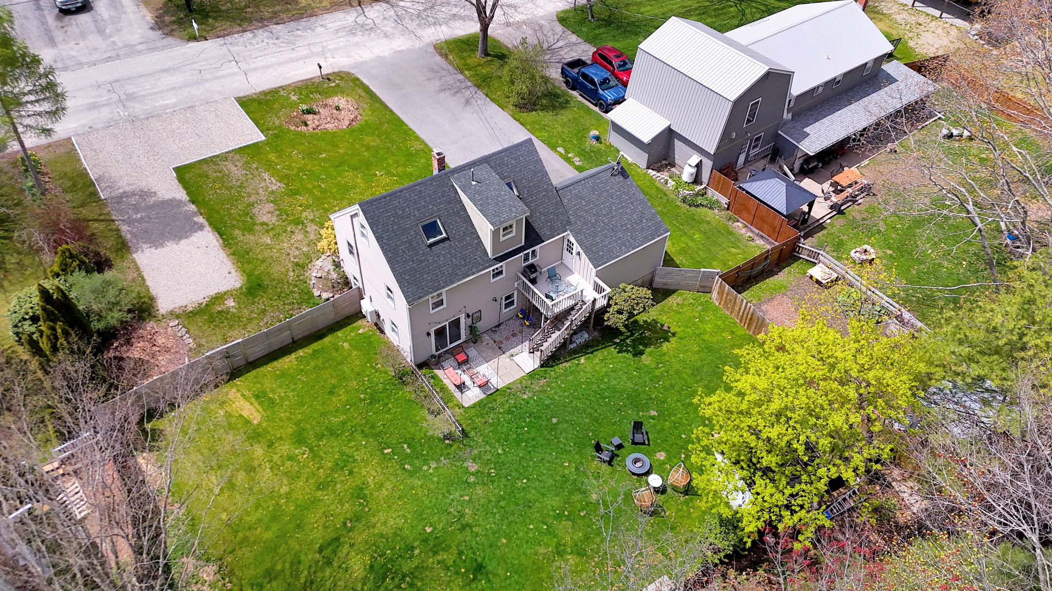 Huge, fenced-in yard