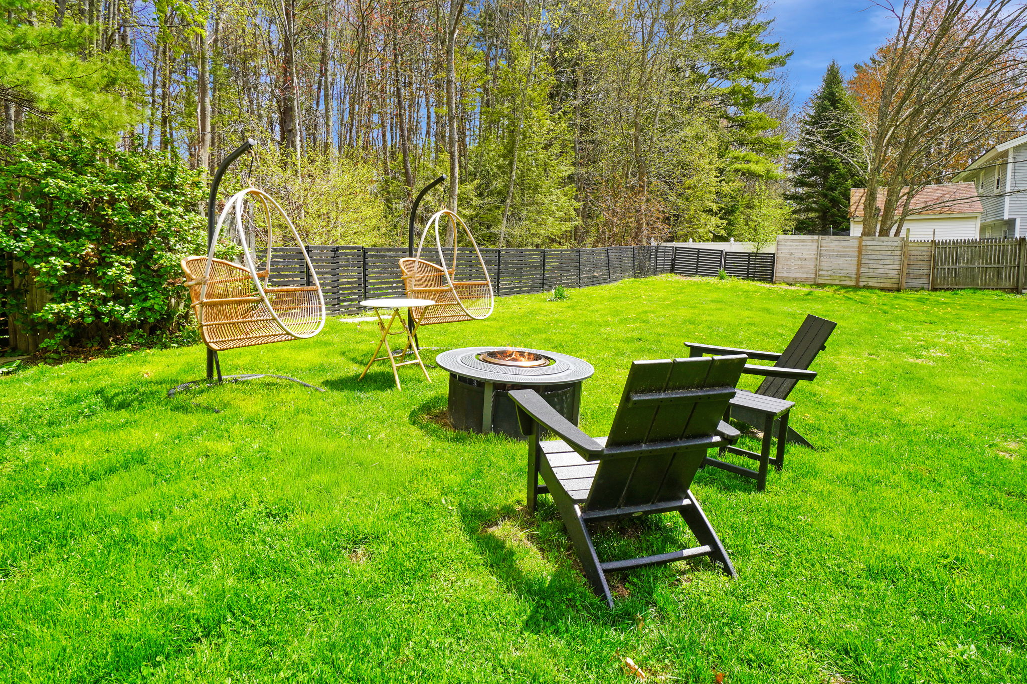 Back yard leisure