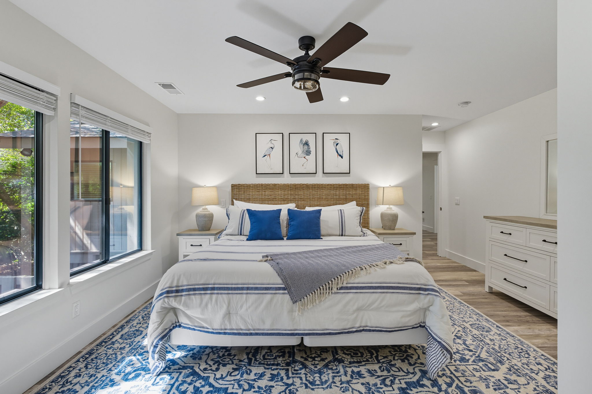 Primary King bedroom.