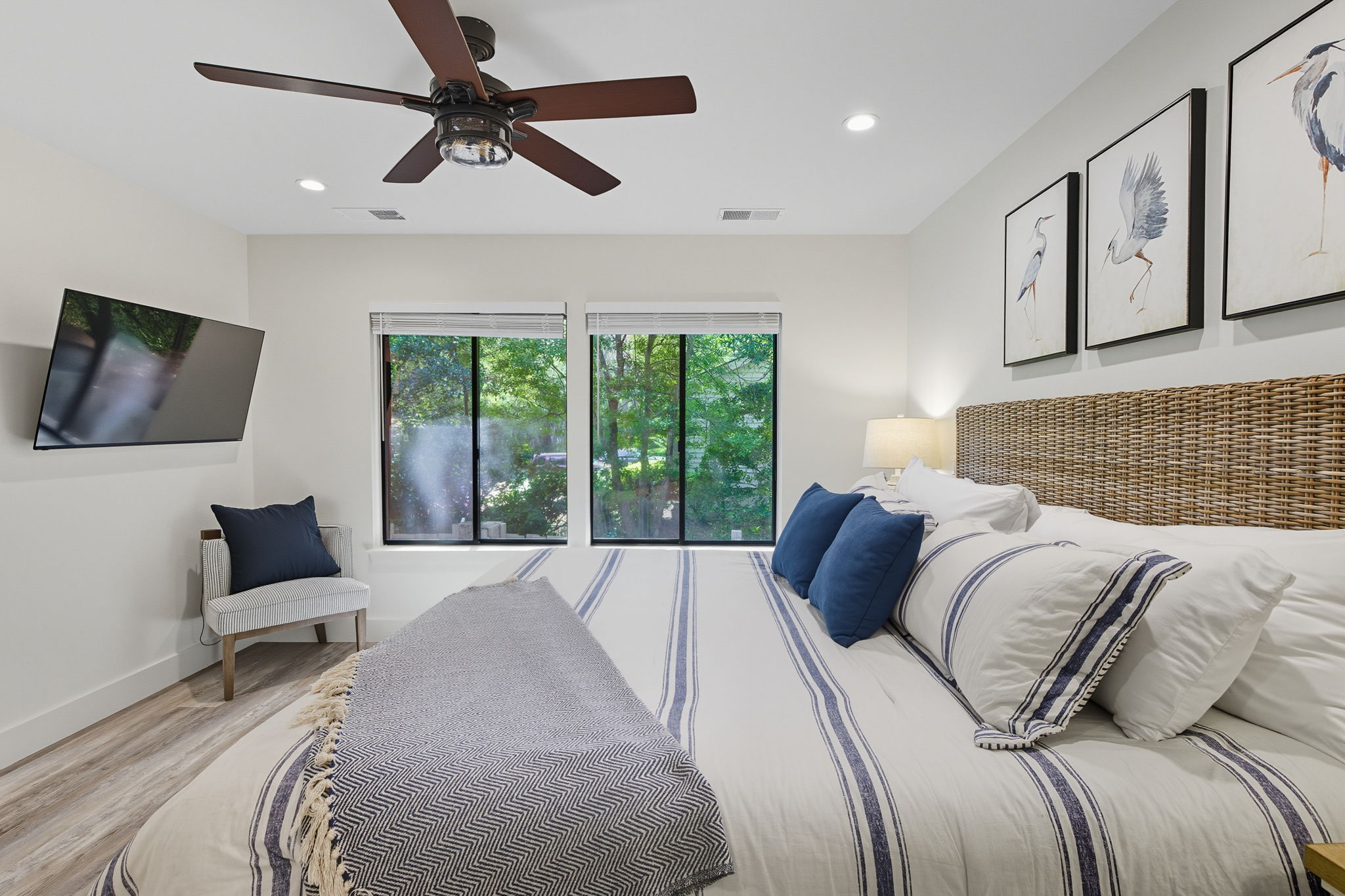 Primary King bedroom.