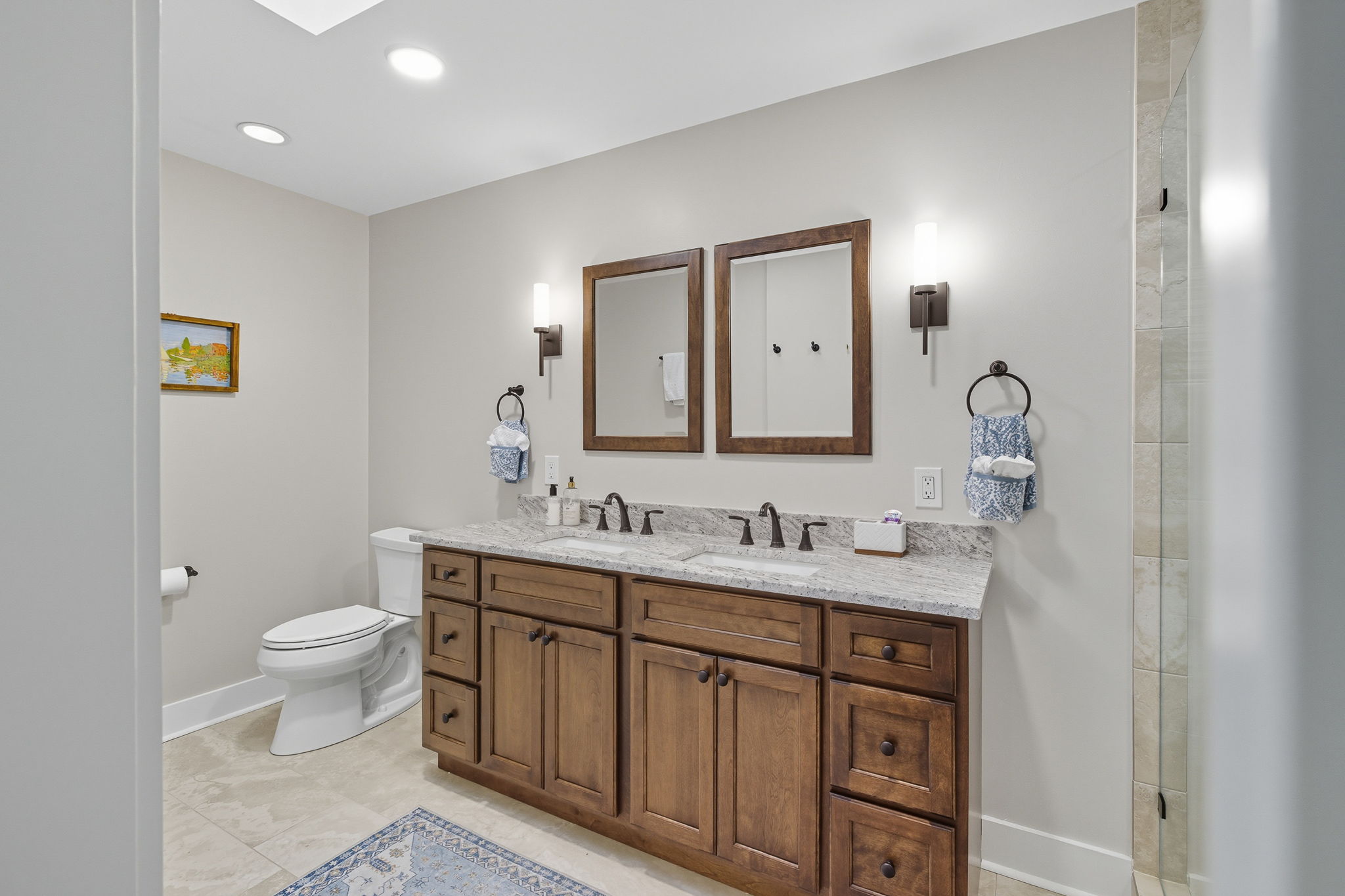 Primary bath -- 2023 remodel.