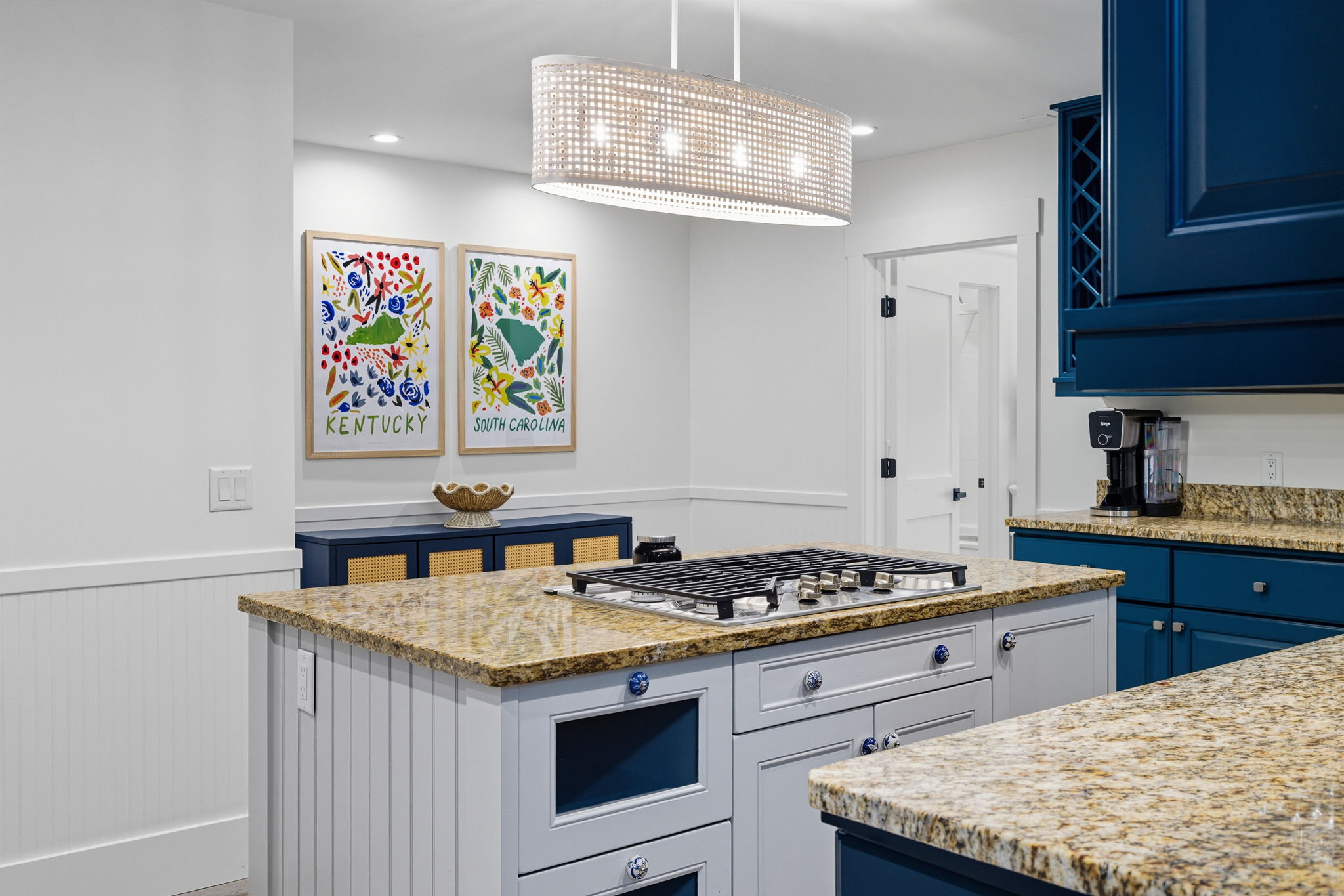 New lighting throughout.