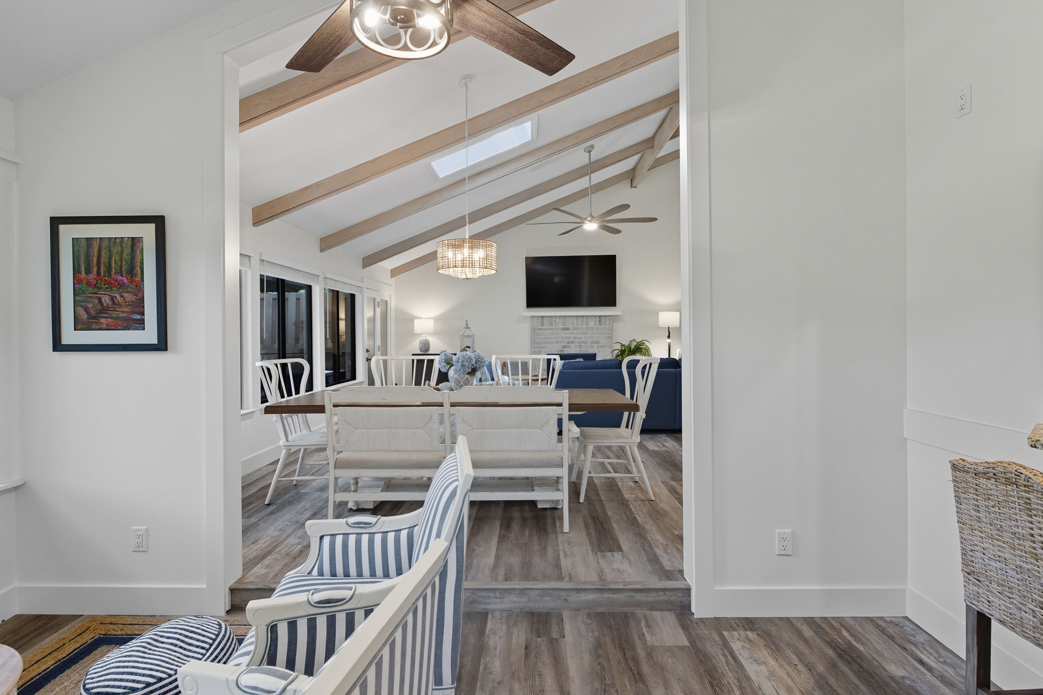 View to the Great Room.